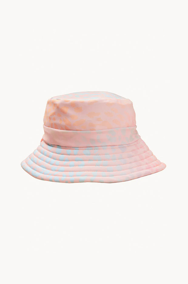 Girls Animal Swirl Swim Hat