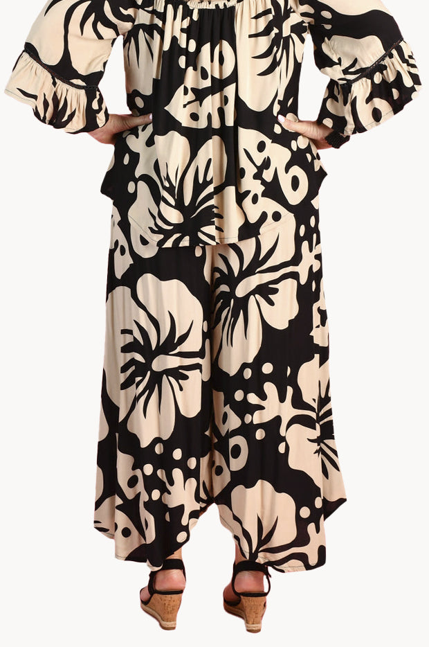 Hideaway Hibiscus Sydney Wide Leg Pant