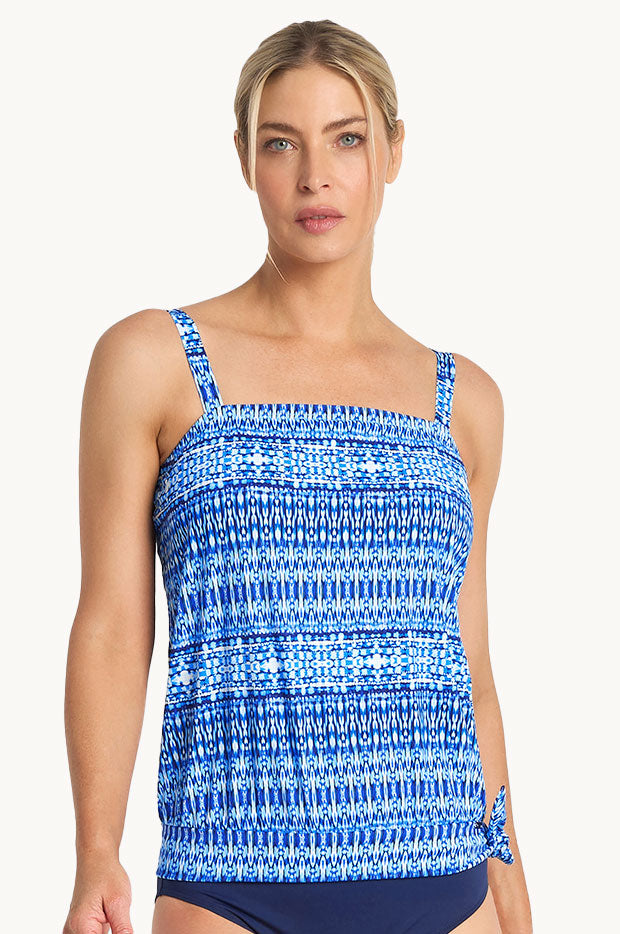 Portugal Bandeau Blouson Tankini Separate