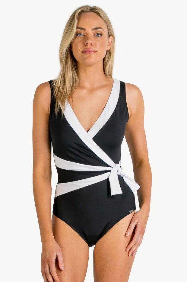 Heritage Cross Over Tie Side One Piece