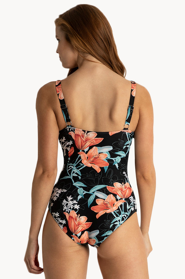 Lily Garden DD/E Cup Mesh Frill One Piece