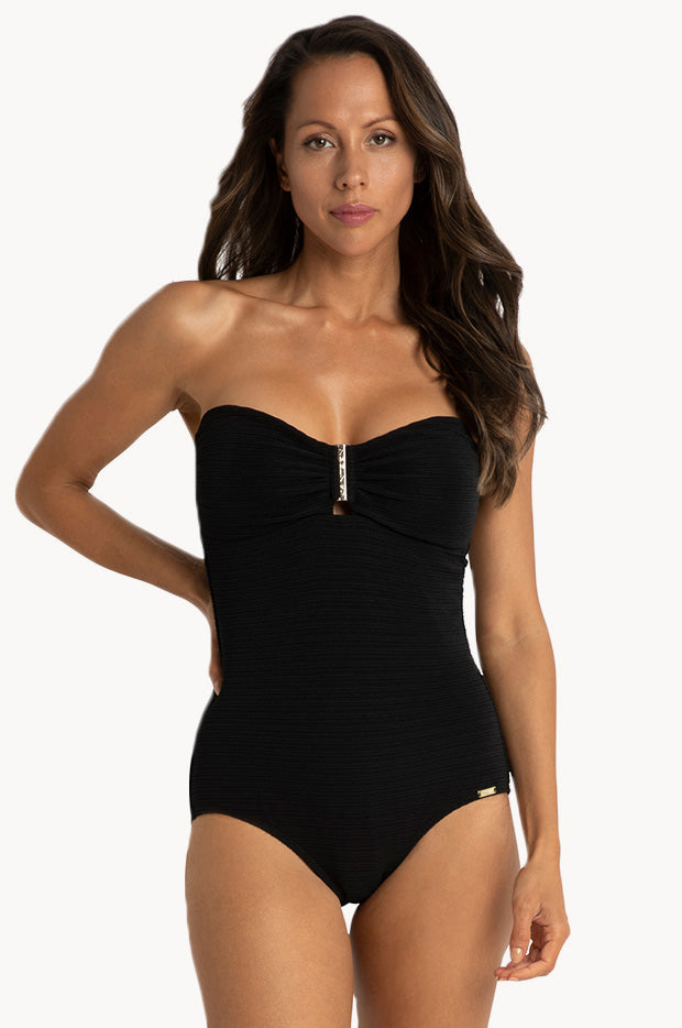 Lines Bar Bandeau One Piece