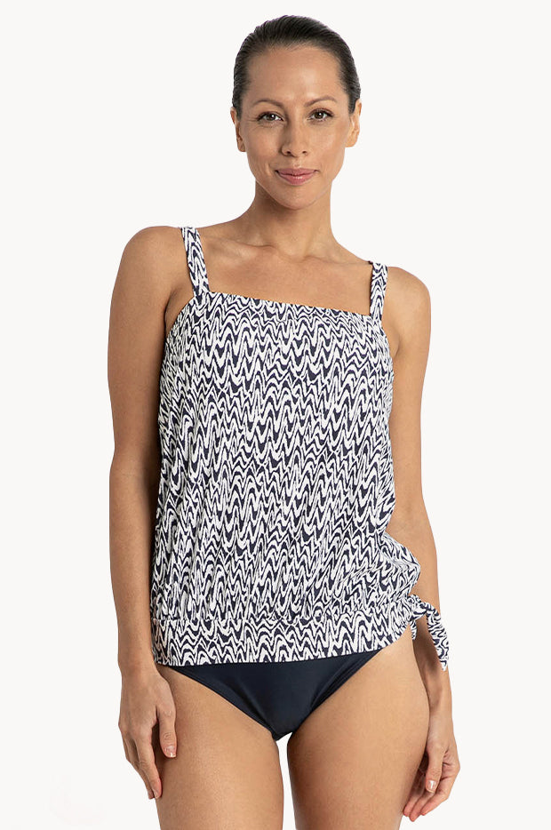Jantzen Zigzag Blouson Tankini Set Swimwear Galore AU