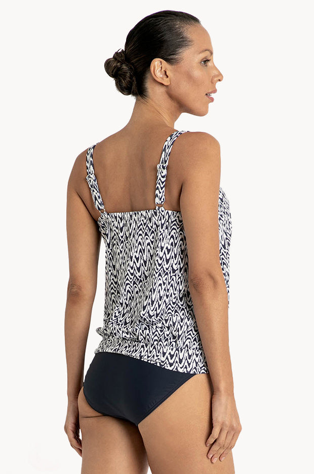 Jantzen Zigzag Blouson Tankini Set Swimwear Galore AU