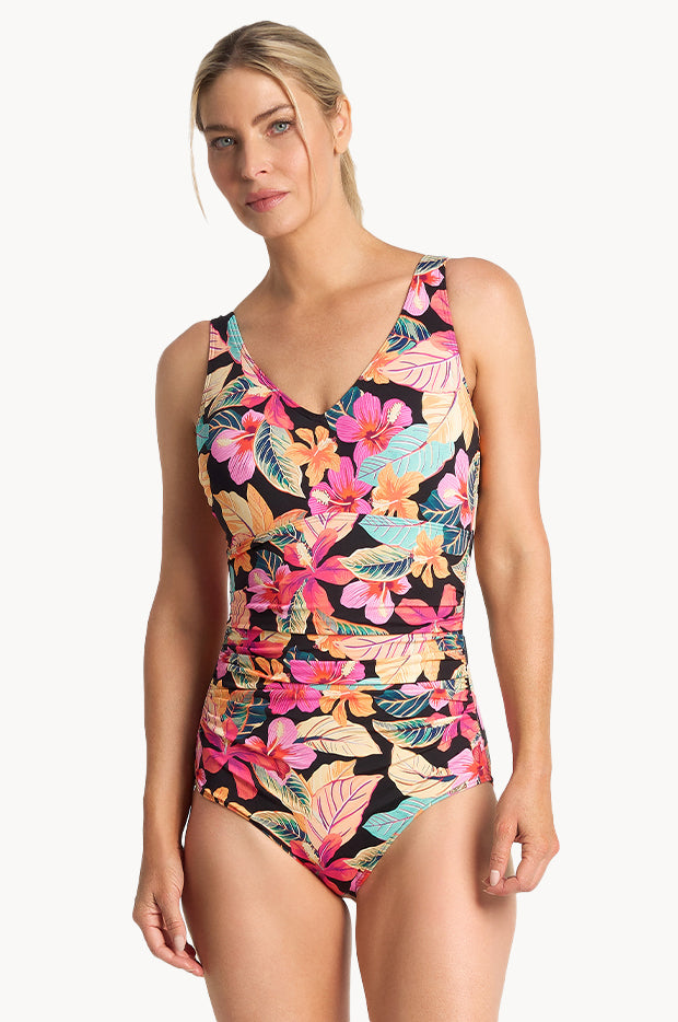 Phuket F/g Cup Multi Ruched One Piece