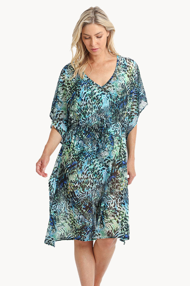 Zion Mesh Capri Kaftan