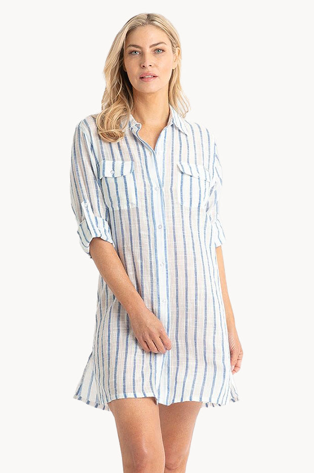 Echo Button Through Shirt