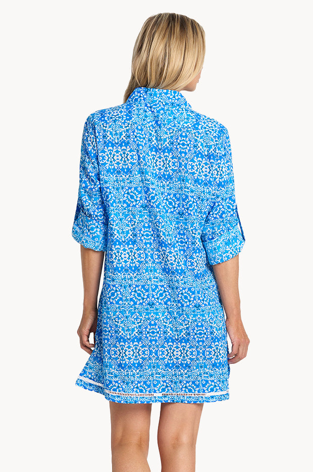 Bazaar Ladder Button Shirt