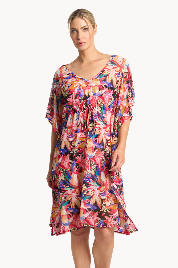 Mandalay Mesh Capri Kaftan