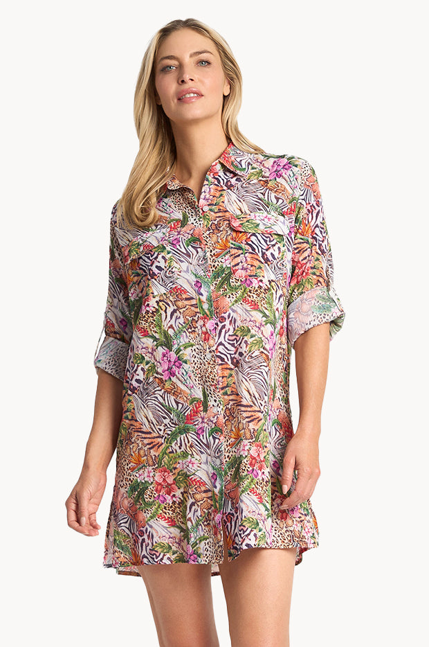 Lilymaze Button Through Shirt
