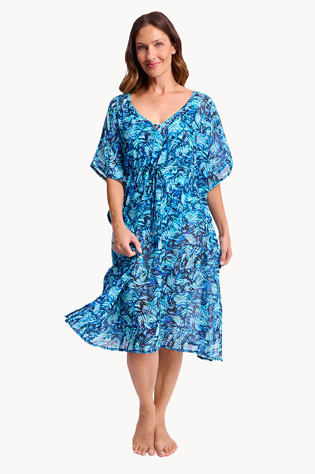 Goddess Mesh Capri Kaftan