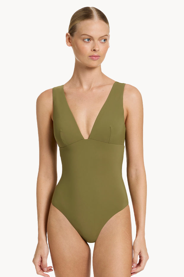 Jetset Plunge One Piece in Rosso main image 0