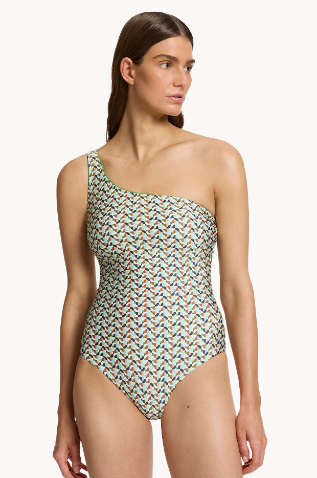 Acacia One Shoulder One Piece