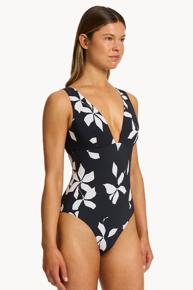 Elora Bloom Plunge One Piece