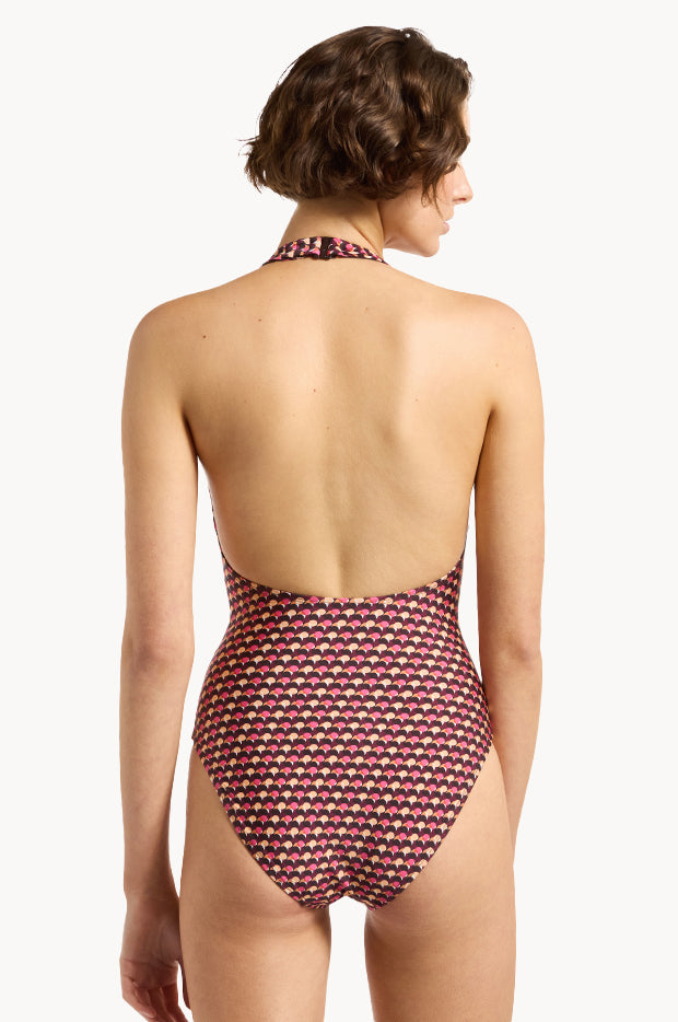Coco Geo Plunge One Piece