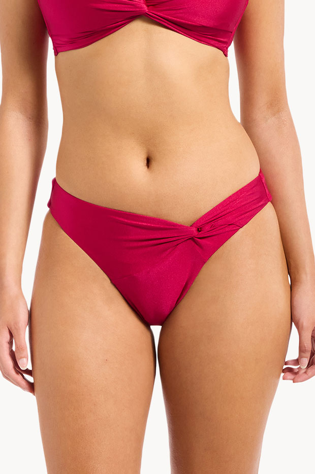 Shine Twist Front Hipster