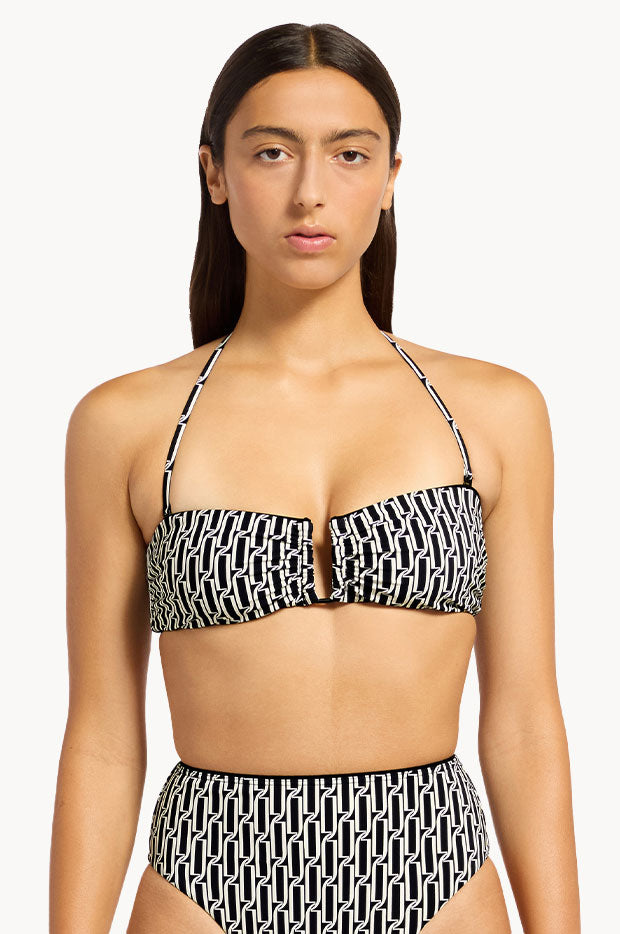 Spring Geo U Trim Bandeau