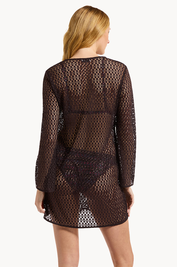 Jetset Stretch Lace Kaftan