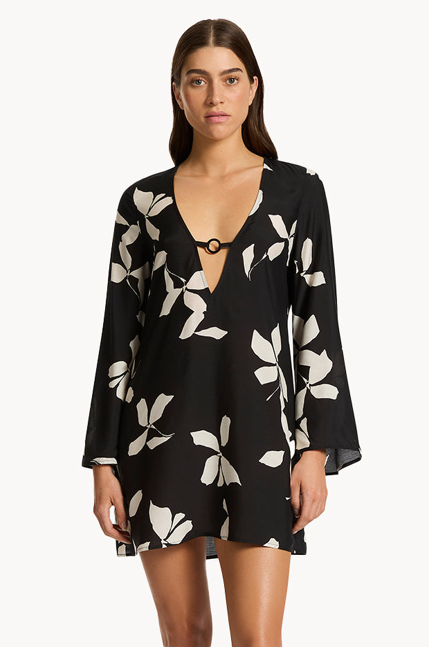 Elora Bloom Mini Kaftan