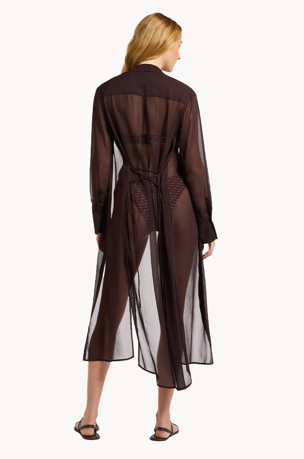 Jetset Maxi Shirt Dress