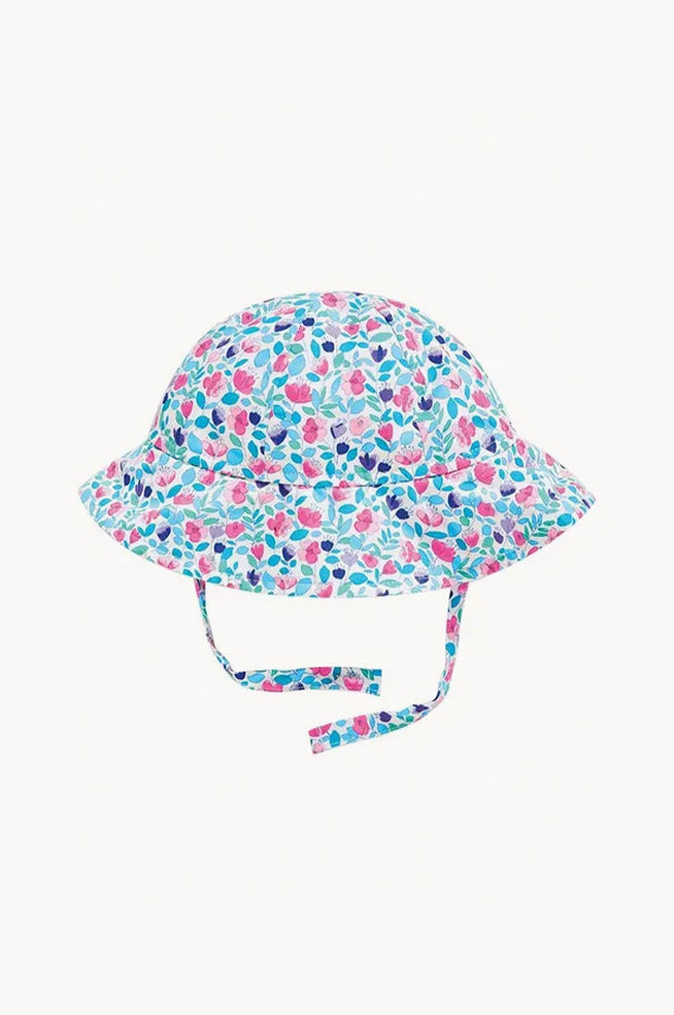 Toddler Girls Floral Floppy Sunhat