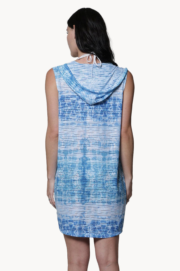 La Onda Sleeveless Zip Hoodie