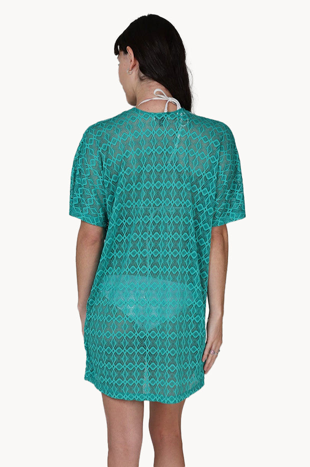 Diamante Open Front Kimono