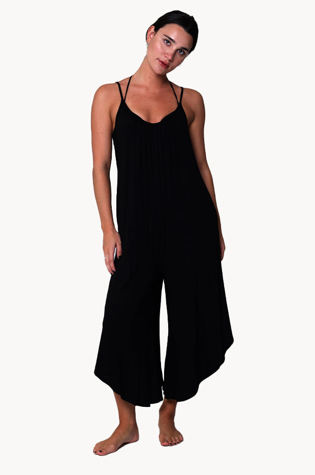 Kira Slub Flowy Jumpsuit