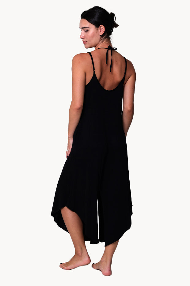 Kira Slub Flowy Jumpsuit