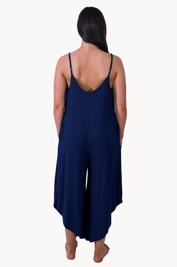 Kira Slub Flowy Jumpsuit