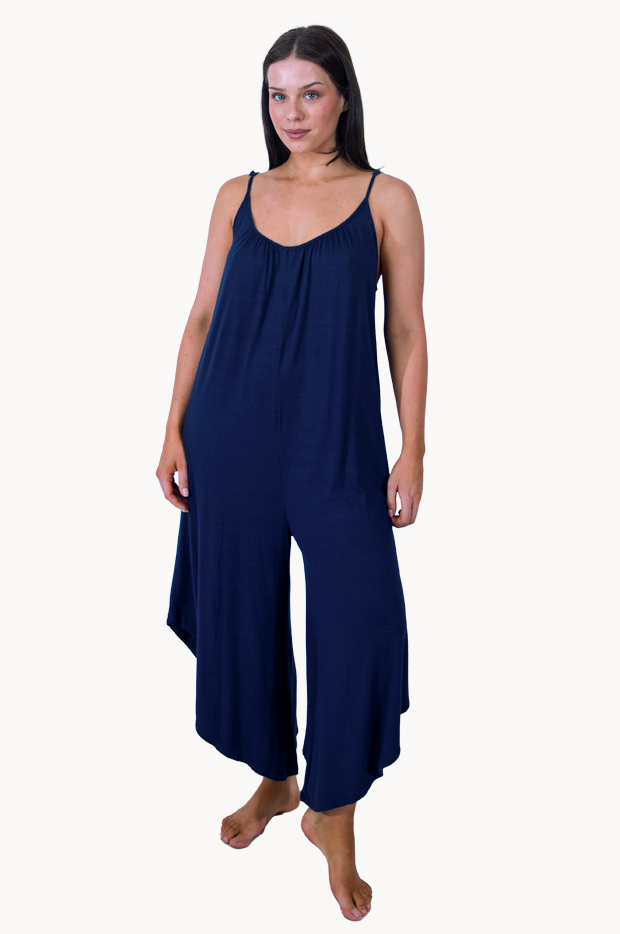 Kira Slub Flowy Jumpsuit