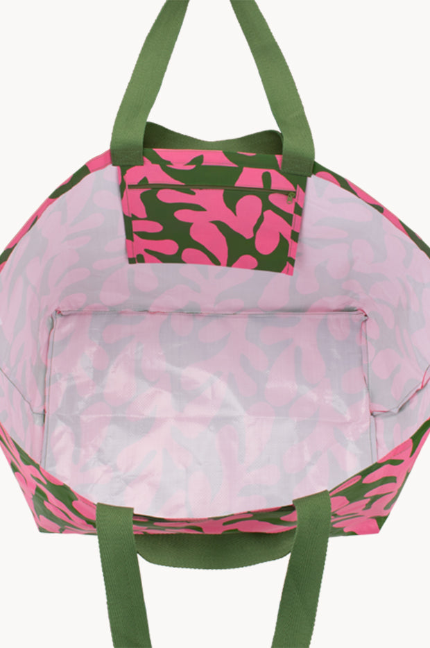 Coral Canopy Beach Bag