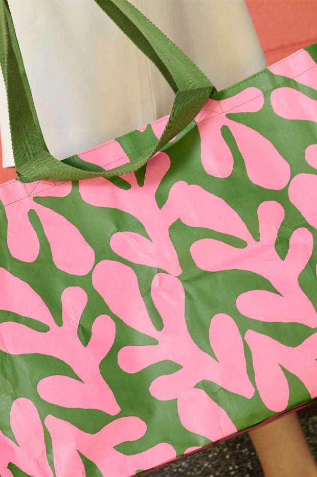 Coral Canopy Beach Bag