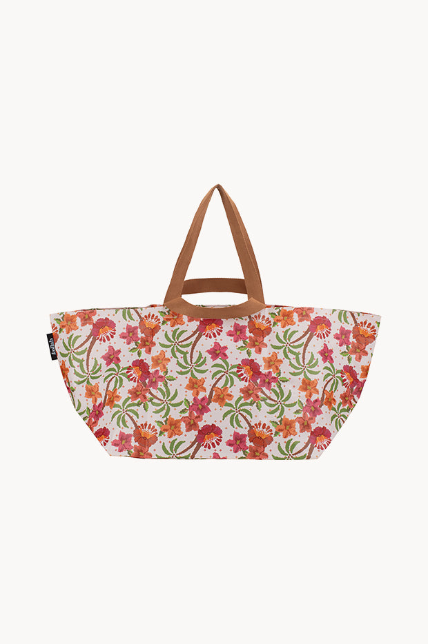 Hibiscus Retreat Beach Bag