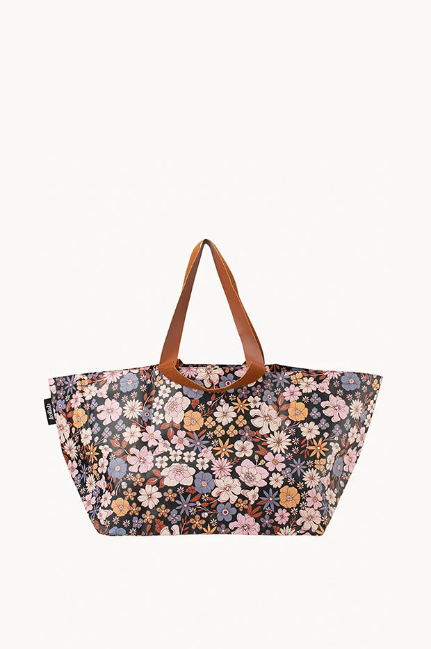 Lilac Fields Beach Bag
