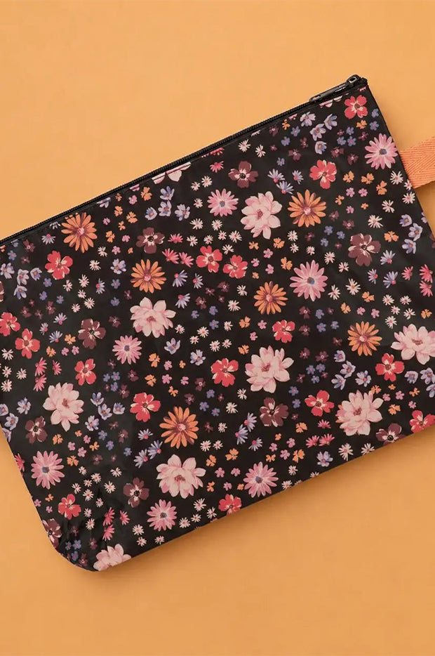 Mocha Meadow Clutch