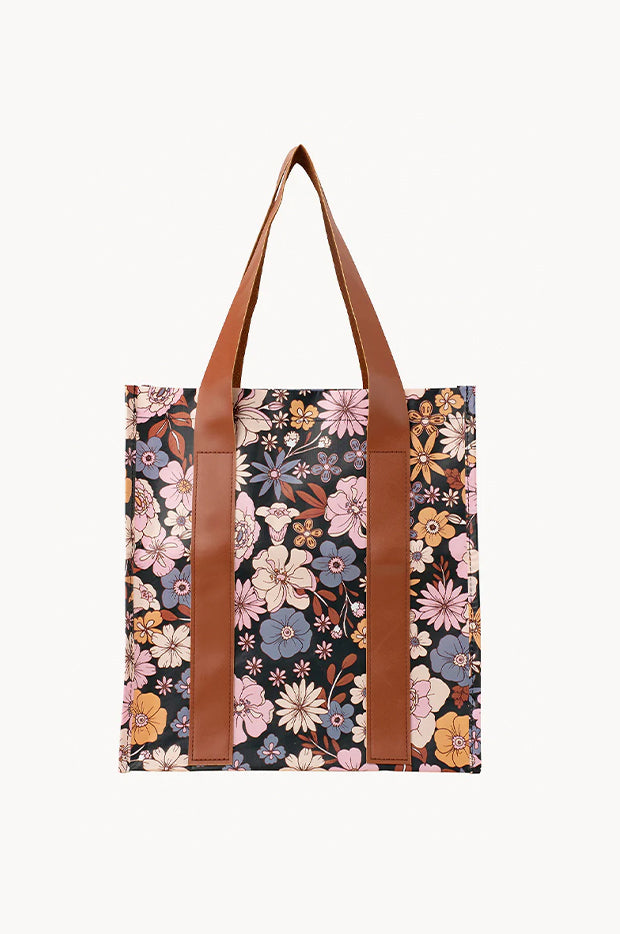 Lilac Fields Market Bag