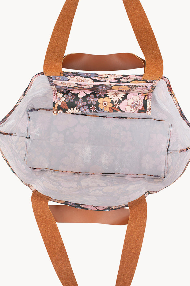 Lilac Fields Shopper Tote Bag