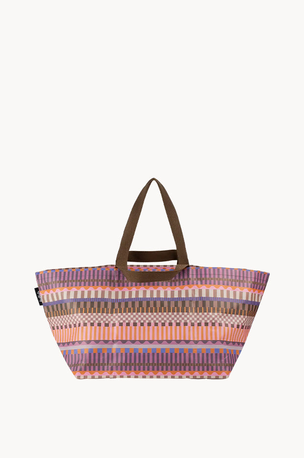 Carnival Stripe Beach Bag