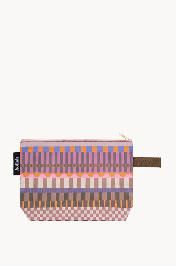Carnival Stripe Clutch