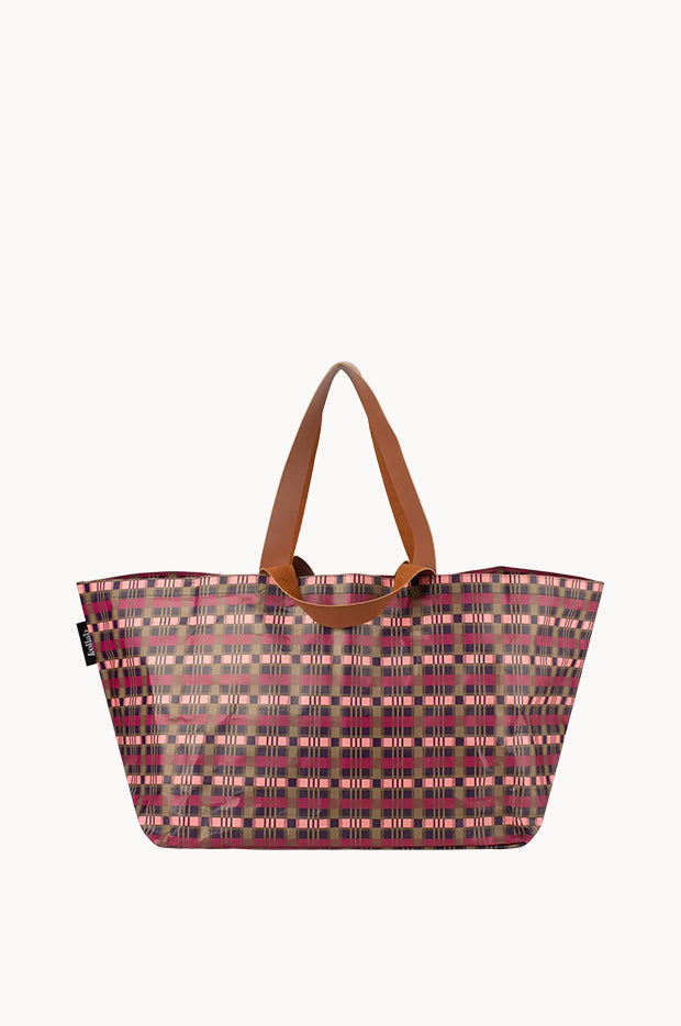 Crimson Nights Beach Bag