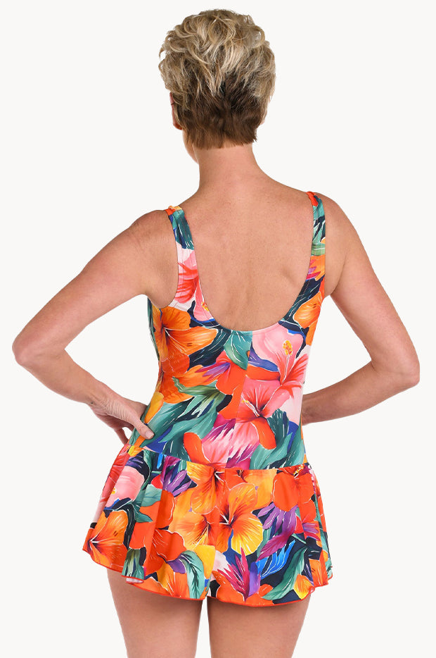 Hibiscus Honey Swim Dress