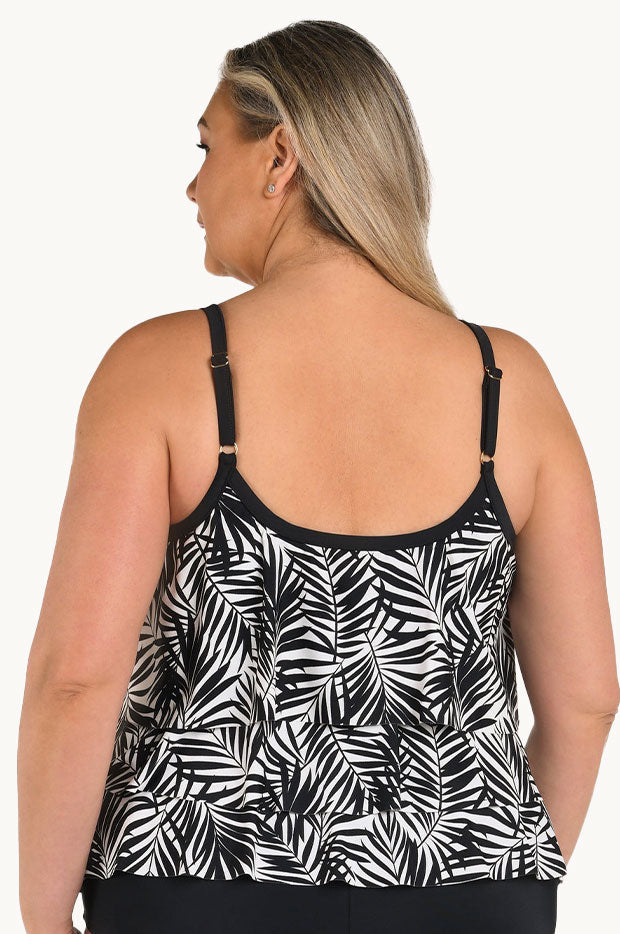 Palm Retreat Tiered Tankini Separate +