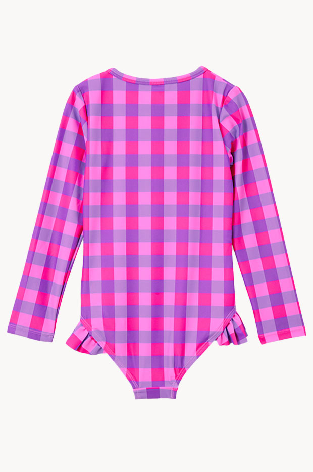 Baby Girls Check Sunsuit