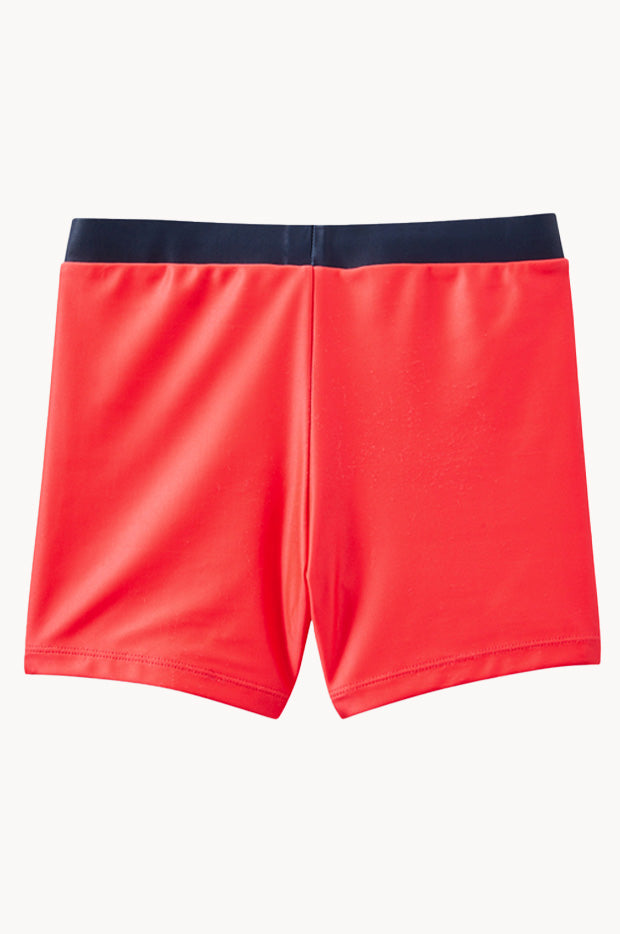 Boys Red Swim Short