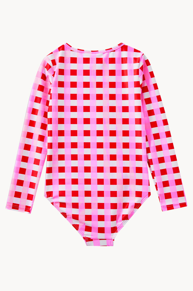 Girls Lollipop Check Sunsuit