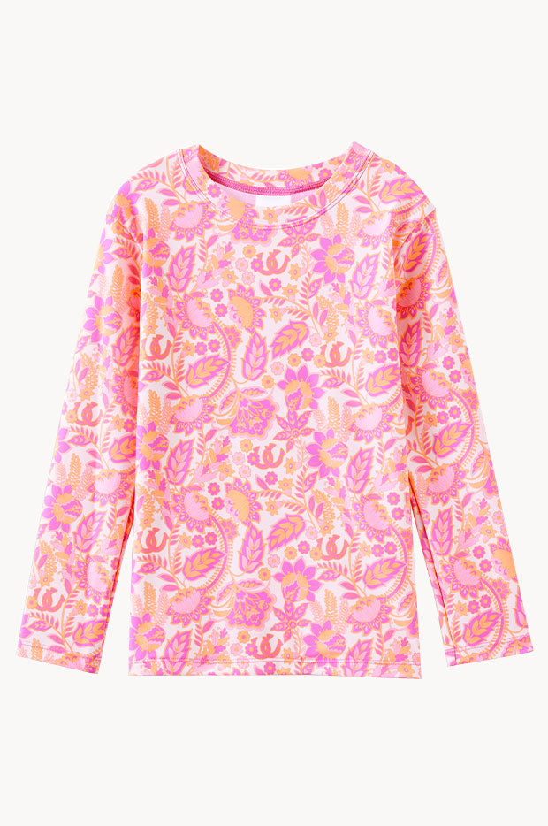 Girls Wild Paisley Suntop