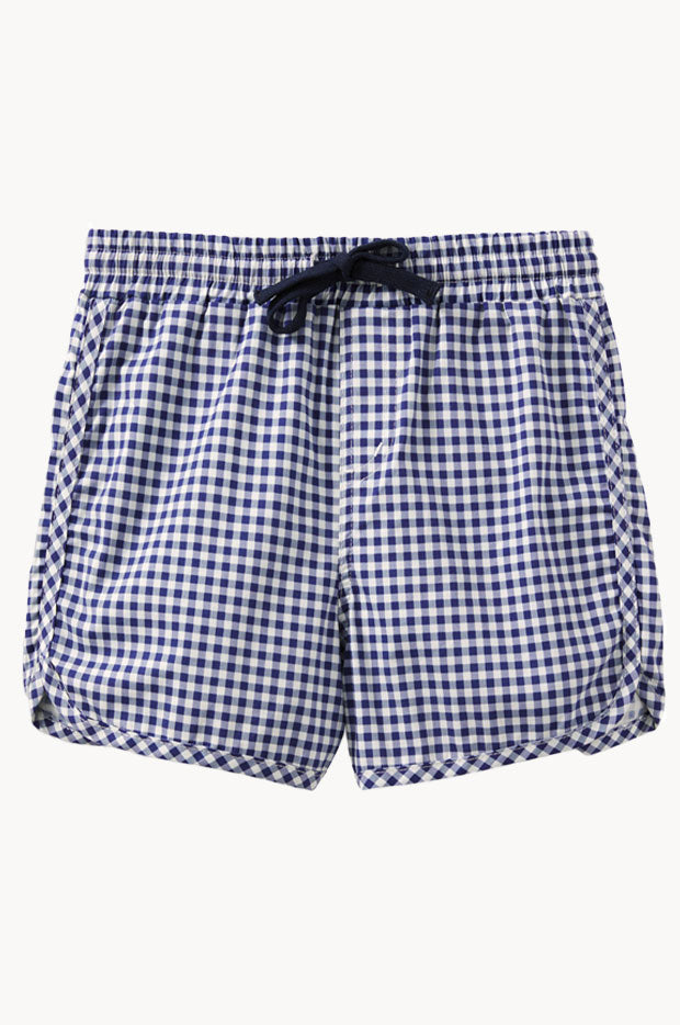 Boys Gingham Boardshort