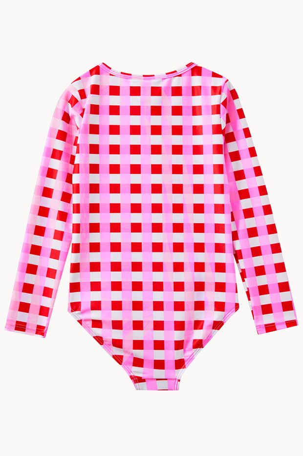 Girls Lollipop Check Sunsuit