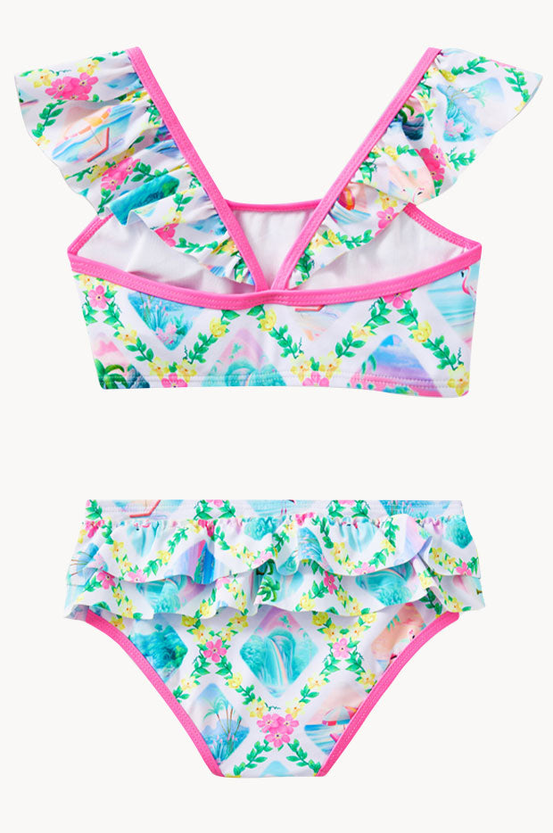 Teen Girls Aloha Crop Set